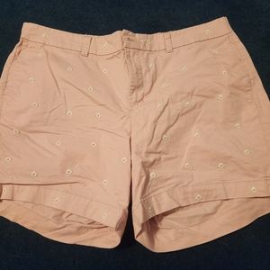 Pink Daisy Shorts